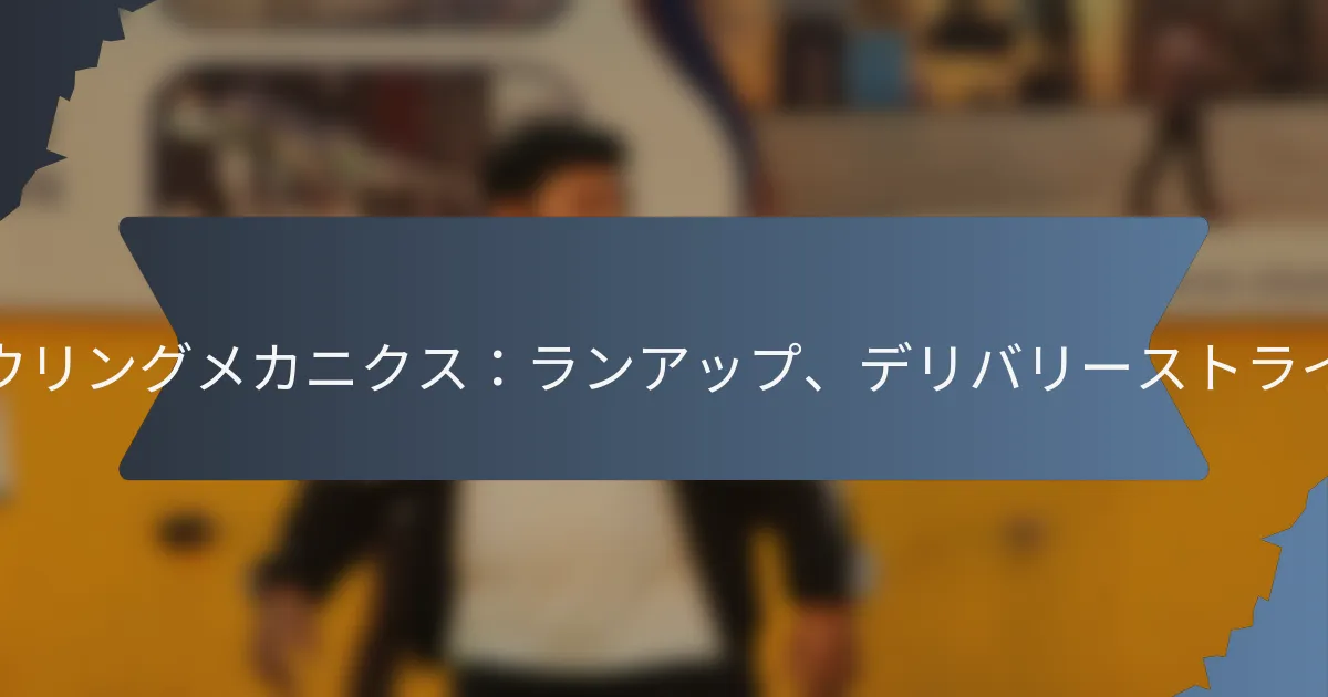 ミディアムペースボウリングメカニクス：ランアップ、デリバリーストライド、フォロースルー